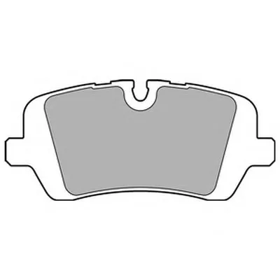 Комплект тормозных колодок, дисковый тормоз DELPHI купить