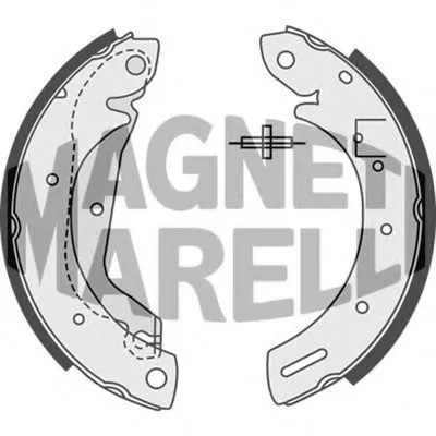Тормозные колодки MAGNETI MARELLI купить