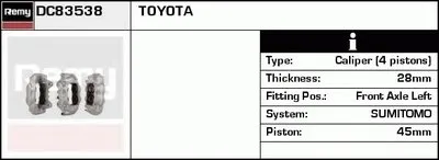 Тормозной суппорт Remanufactured REMY (Multiline) DELCO REMY купить