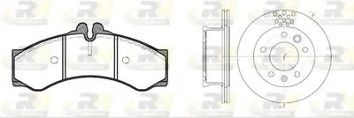 Комплект тормозов, дисковый тормозной механизм Dual Kit ROADHOUSE купить