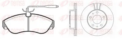 Комплект тормозов, дисковый тормозной механизм
