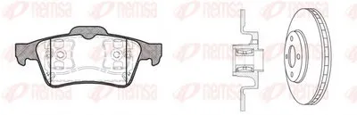 Комплект тормозов, дисковый тормозной механизм Twin Kit REMSA купить