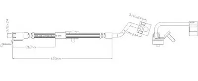 Тормозной шланг REMKAFLEX купить