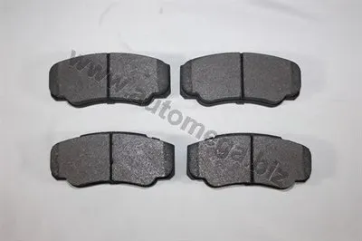 Комплект тормозных колодок, дисковый тормоз AutoMega Premium AUTOMEGA купить