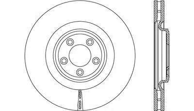 Тормозной диск RADIANCE OPEN PARTS купить