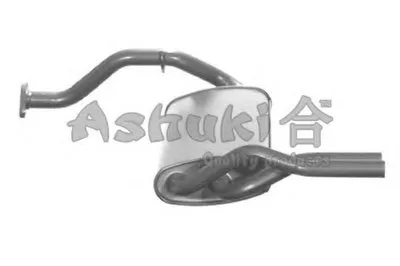 Глушитель выхлопных газов конечный ASHUKI купить