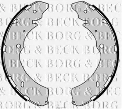Комплект тормозных колодок BORG & BECK купить