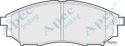 Комплект тормозных колодок, дисковый тормоз APEC braking купить