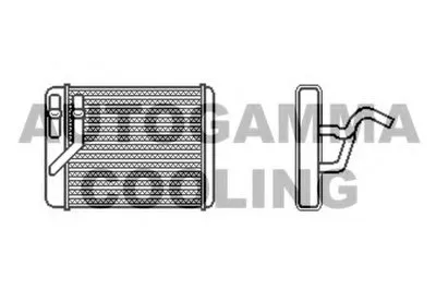 Теплообменник, отопление салона AUTOGAMMA купить