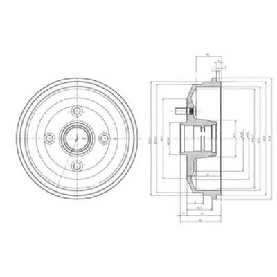 Тормозной барабан DELPHI купить