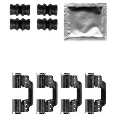 Комплектующие, колодки дискового тормоза DELPHI купить