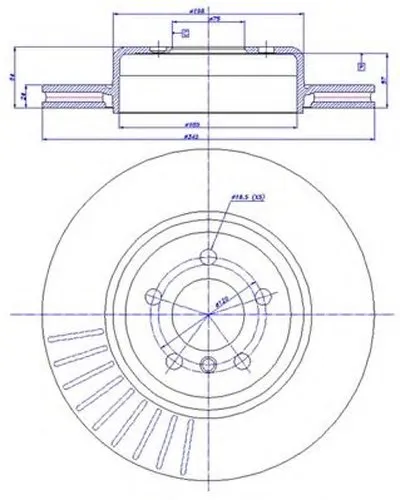 Тормозной диск CAR купить