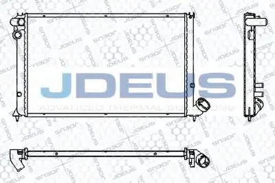 Радиатор, охлаждение двигателя JDEUS купить