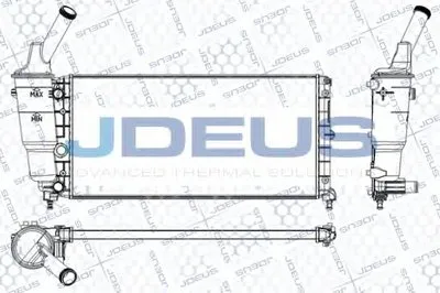 Радиатор, охлаждение двигателя JDEUS купить