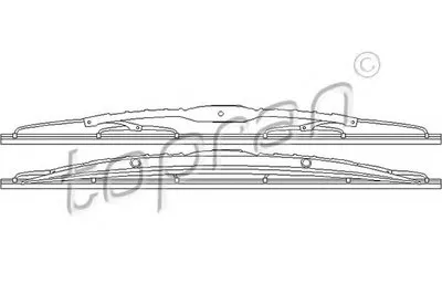 Щетка стеклоочистителя PREMIUM BRAND TOPRAN купить