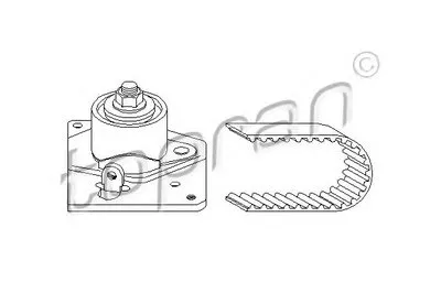 Комплект ремня ГРМ TOPRAN купить
