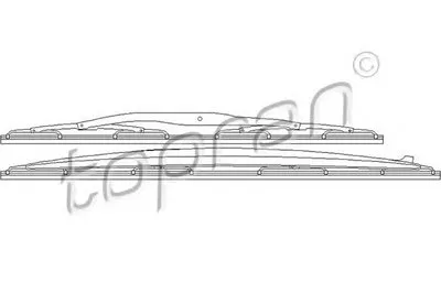 Щетка стеклоочистителя PREMIUM BRAND TOPRAN купить