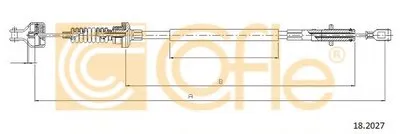 Тросик сцепления COFLE купить