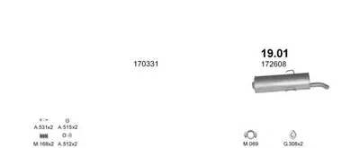 Система выпуска ОГ POLMO купить