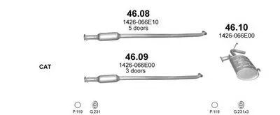 Система выпуска ОГ POLMO купить
