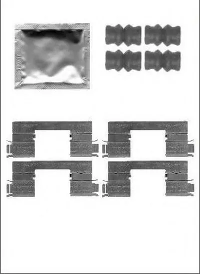 Комплектующие, колодки дискового тормоза MOTAQUIP купить