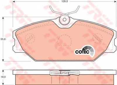 Комплект тормозных колодок, дисковый тормоз Dr!ve+ купить