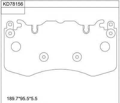 Комплект тормозных колодок, дисковый тормоз ASIMCO купить