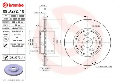 Тормозной диск COATED DISC LINE BREMBO купить