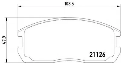 Комплект тормозных колодок, дисковый тормоз HELLA купить