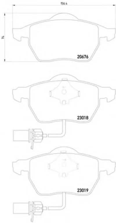 Комплект тормозных колодок, дисковый тормоз HELLA купить