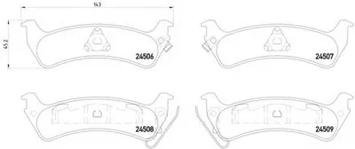Комплект тормозных колодок, дисковый тормоз HELLA купить