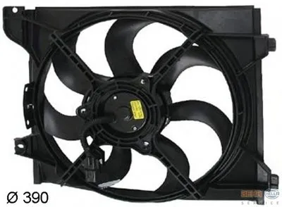 Вентилятор, охлаждение двигателя BEHR HELLA SERVICE купить