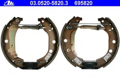 Комплект тормозных колодок Original ATE TopKit ATE купить