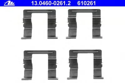 Комплектующие, колодки дискового тормоза ATE купить