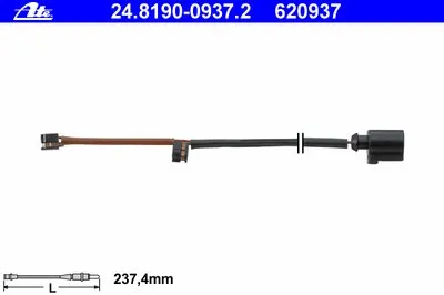 Сигнализатор, износ тормозных колодок ATE купить