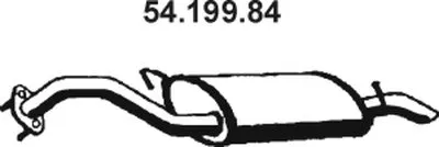 Глушитель выхлопных газов конечный EBERSPÄCHER купить