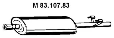 Средний глушитель выхлопных газов EBERSPÄCHER купить