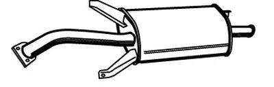 Глушитель выхлопных газов конечный WALKER купить