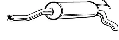 Глушитель выхлопных газов конечный WALKER купить