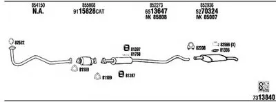 Система выпуска ОГ WALKER купить