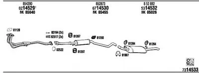 Система выпуска ОГ WALKER купить