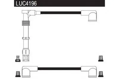 Комплект проводов зажигания LUCAS ELECTRICAL купить