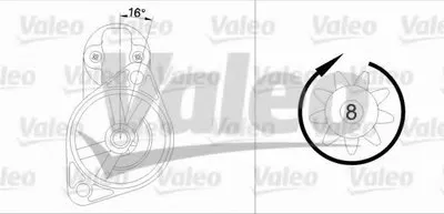 Стартер VALEO купить