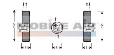 Осушитель, кондиционер VAN WEZEL купить