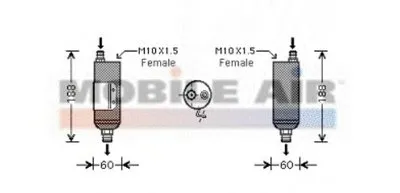 Осушитель, кондиционер VAN WEZEL купить