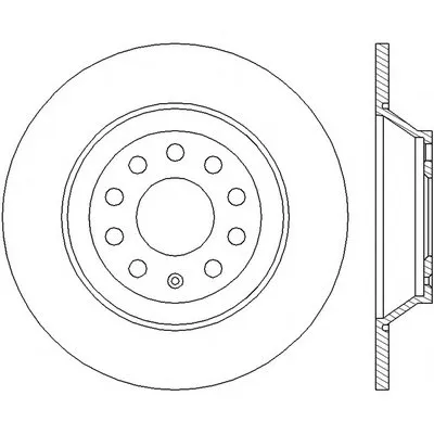 Тормозной диск JURID купить