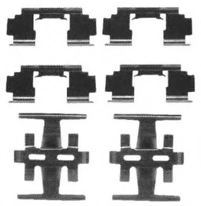 Комплектующие, колодки дискового тормоза PREMIER FERODO купить