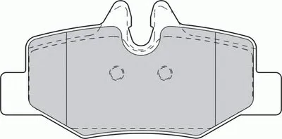Комплект тормозных колодок, дисковый тормоз PREMIER FERODO купить