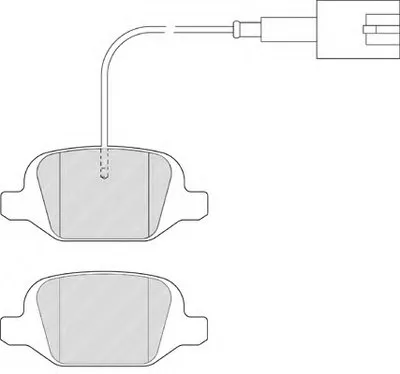 Комплект тормозных колодок, дисковый тормоз PREMIER FERODO купить
