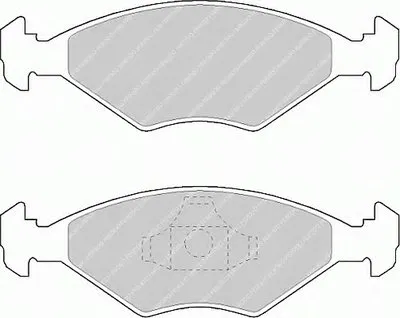 Комплект тормозных колодок, дисковый тормоз PREMIER FERODO купить